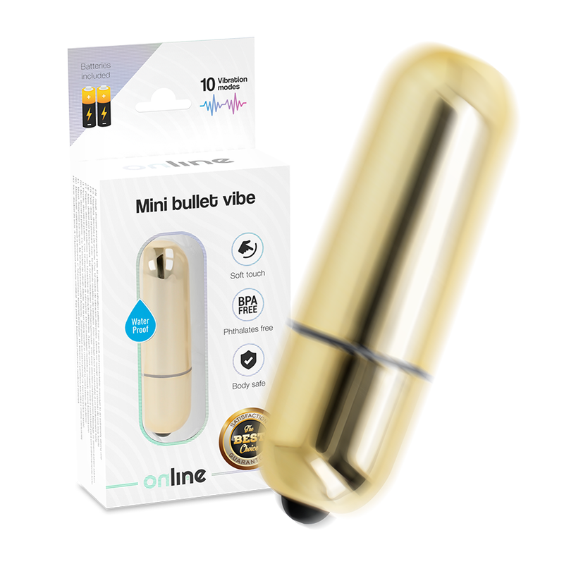 Mini Bala Vibradora ONLINE – Pequeña, Discreta y Potente