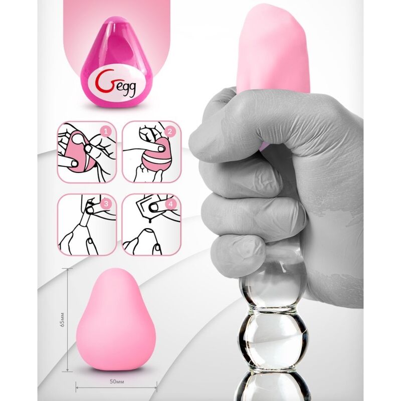 G-Egg by Gvibe – Masturbador Compacto, Texturizado y Ultra Estimulante