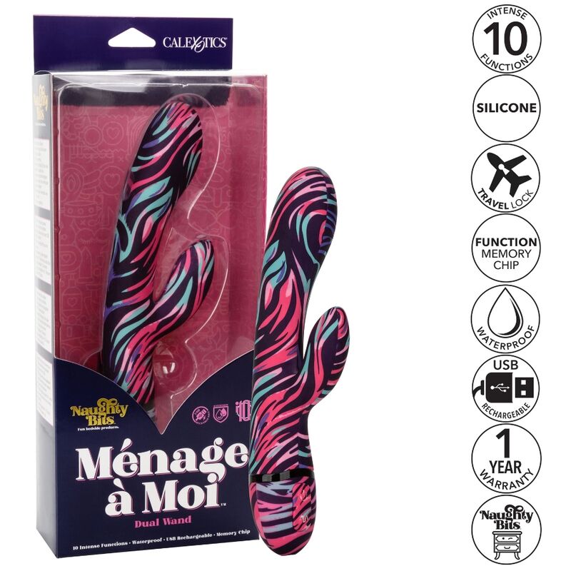 Ménage à Moi Dual Wand – Doble Estimulación, Doble Placer
