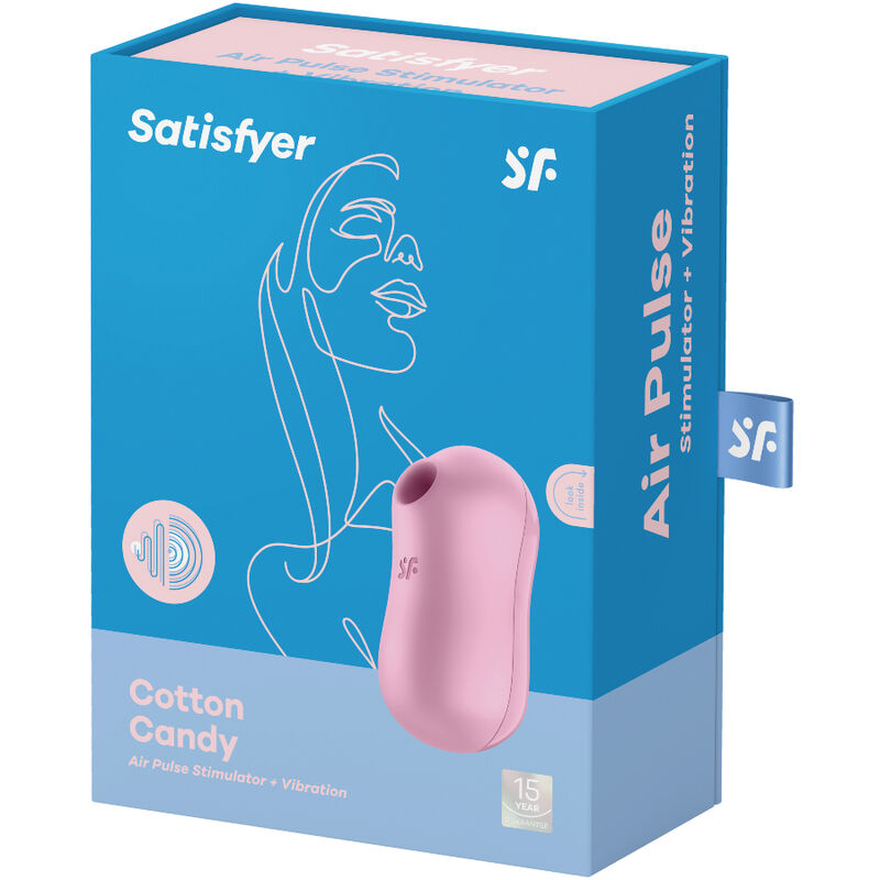 Satisfyer Cotton Candy – Estimulador clitoriano Air Pulse + vibración