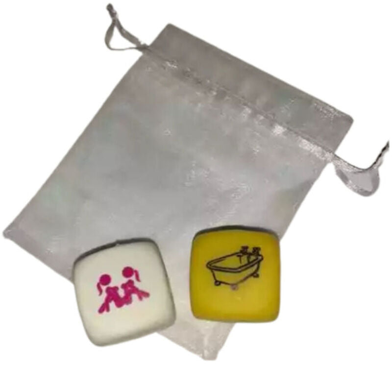 2 DADOS KAMASUTRA CHICAS POSTURA + LUGAR