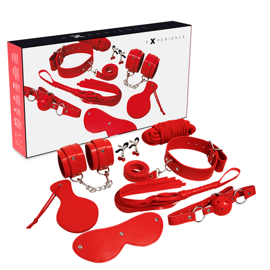 BDSM FETISH KIT SERIE ROJO
