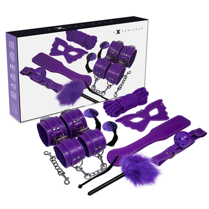 BDSM FETISH KIT SERIE MORADO