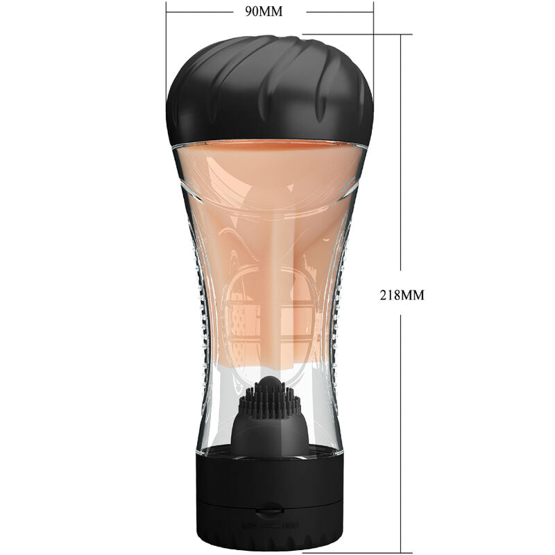 Copa Vibradora Masturbadora Prettylove – Realismo y Vibración en Tus Manos