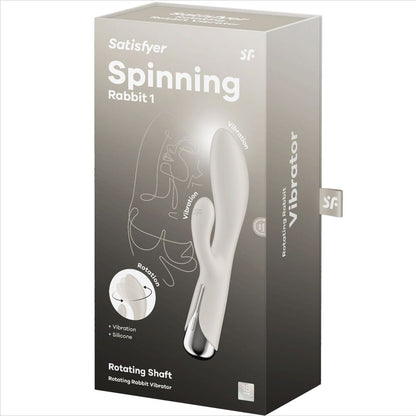 Satisfyer Spinning Rabbit 1 – Vibrador Rabbit con rotación y vibración