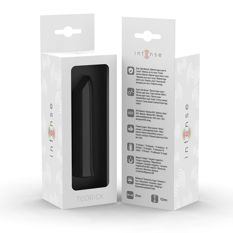 TODRICK de INTENSE – Bala Vibradora Potente y Compacta