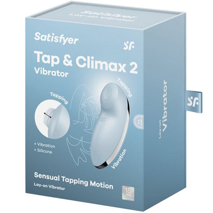 SATISFYER Tap & Climax 2 – Estimulador Clitoriano de Doble Función