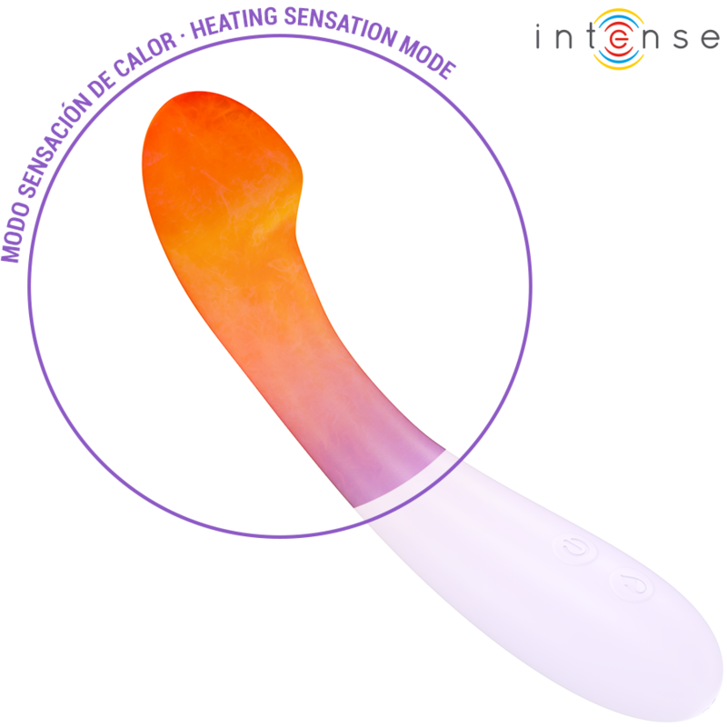 BECKY – Vibrador Calentable de 19 cm con 7 Modos de Vibración