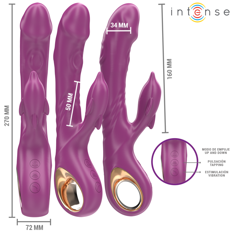 HALLE – Vibrador con Lengua Estimuladora en Forma de Delfín