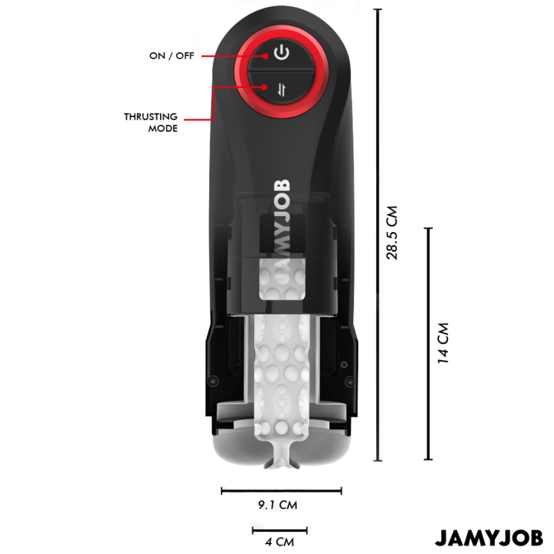 GRAVITY de JAMYJOB – Masturbador Automático con Empuje