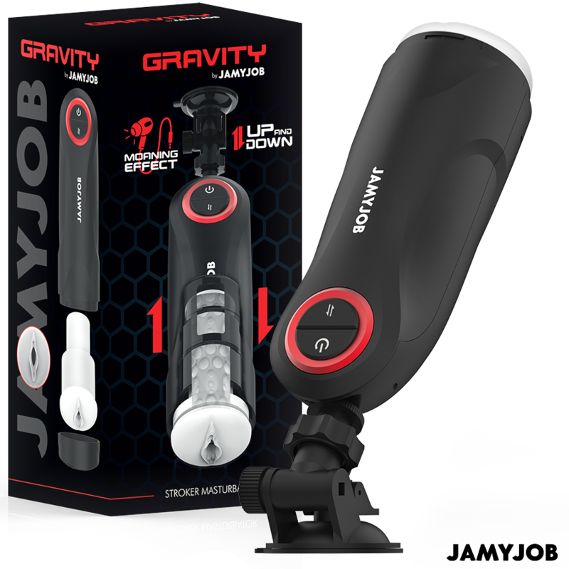 GRAVITY de JAMYJOB – Masturbador Automático con Empuje