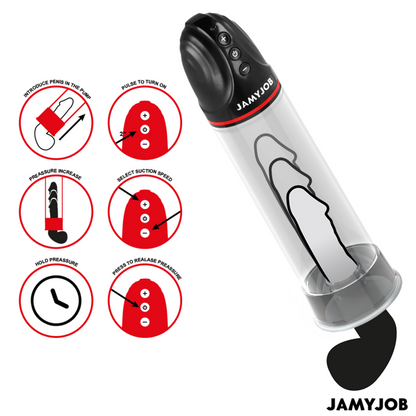 XPAND de JAMYJOB – Bomba Automática de Succión para el Crecimiento y Rendimiento Masculino