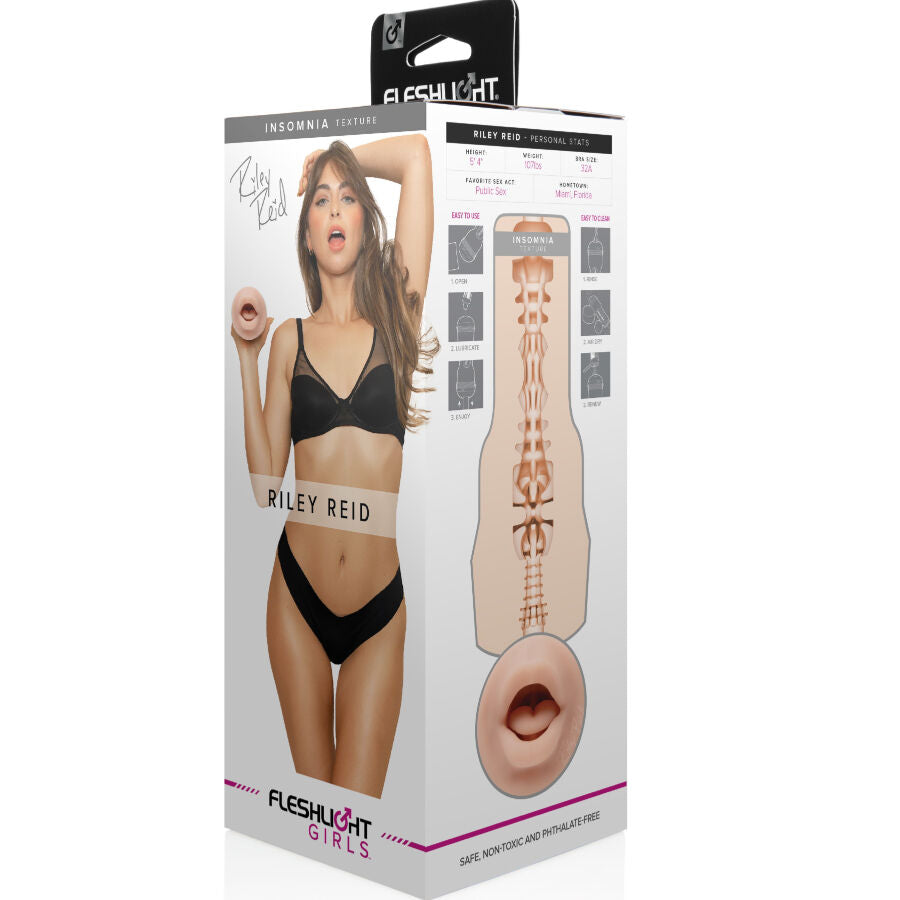Fleshlight Riley Reid – Insomnio | Edición Fleshlight Girls