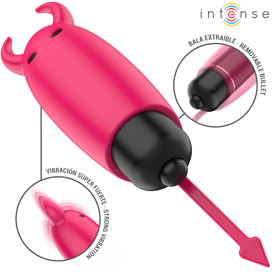 Mini Vibrador Cola Bifurcada – Discreto, Poderoso y Perversamente Placentero