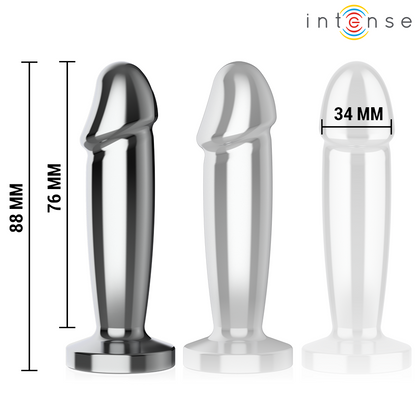 INTENSE Plug Anal Vibrador Talla S – Compacto, Potente y con Control Remoto