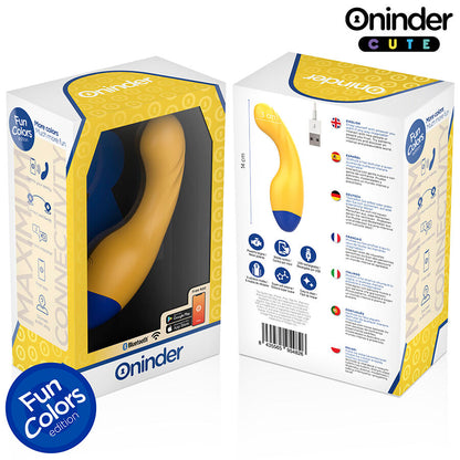 Vibrador ONINDER CUTE – Vibración, Ondas y Control Total desde tu Móvil