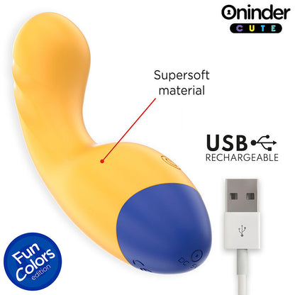 Vibrador ONINDER CUTE – Vibración, Ondas y Control Total desde tu Móvil