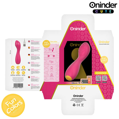 Vibrador ONINDER CUTE – Vibración, Ondas y Control Total desde tu Móvil