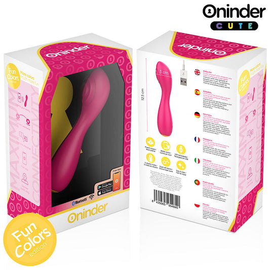 Vibrador ONINDER CUTE – Vibración, Ondas y Control Total desde tu Móvil