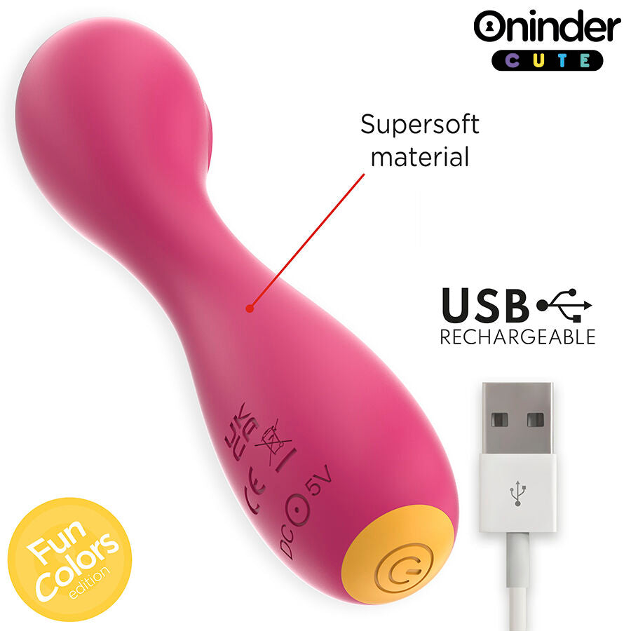Vibrador ONINDER CUTE – Vibración, Ondas y Control Total desde tu Móvil