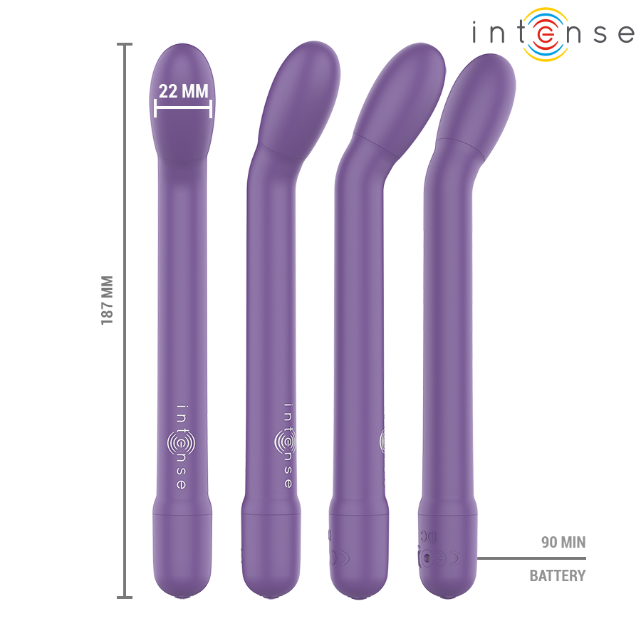 Estimulador G-Spot INTENSE FUN – Vibrador Ergonómico con 10 Funciones