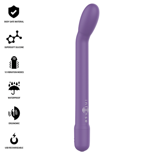 Estimulador G-Spot INTENSE FUN – Vibrador Ergonómico con 10 Funciones