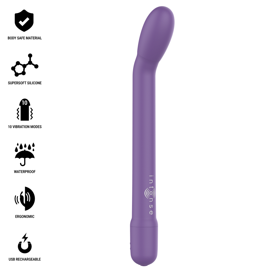 Estimulador G-Spot INTENSE FUN – Vibrador Ergonómico con 10 Funciones