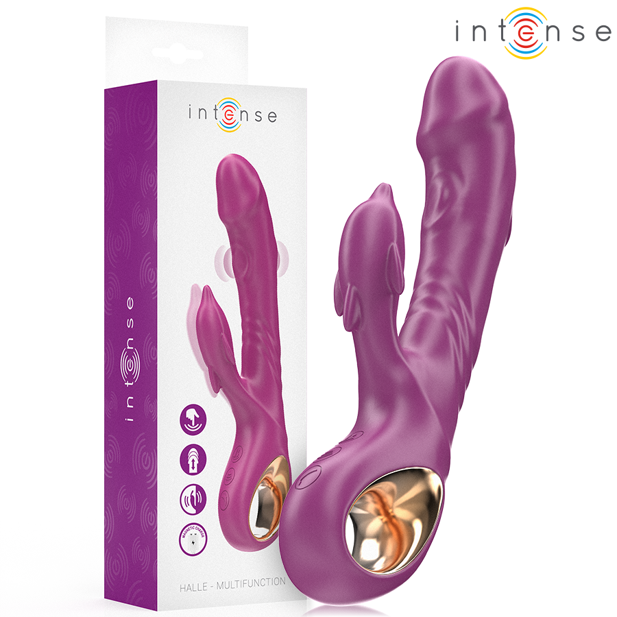 Vibrador HALLE de INTENSE – Con Lengua Estimuladora en Forma de Delfín