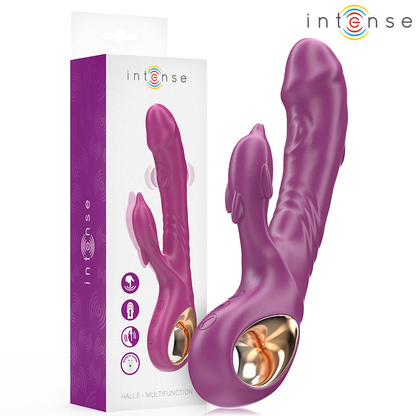 Vibrador HALLE de INTENSE – Con Lengua Estimuladora en Forma de Delfín