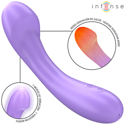 Vibrador BECKY de INTENSE – Con Función Calefactable y 7 Modos de Vibración