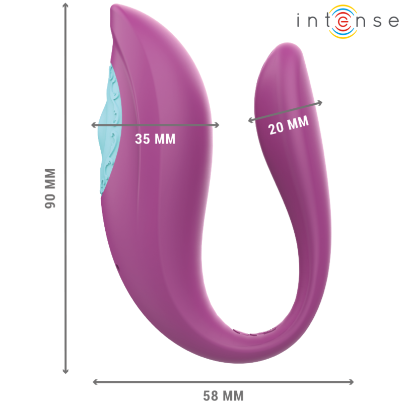 Vibrador ANNIE de INTENSE – Estimulación Dual con Diseño en Forma de U
