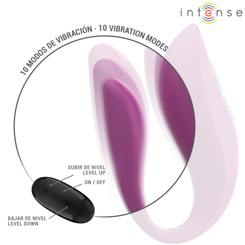 Vibrador ANNIE de INTENSE – Estimulación Dual con Diseño en Forma de U