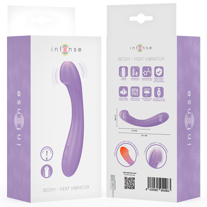 Vibrador BECKY de INTENSE – Con Función Calefactable y 7 Modos de Vibración