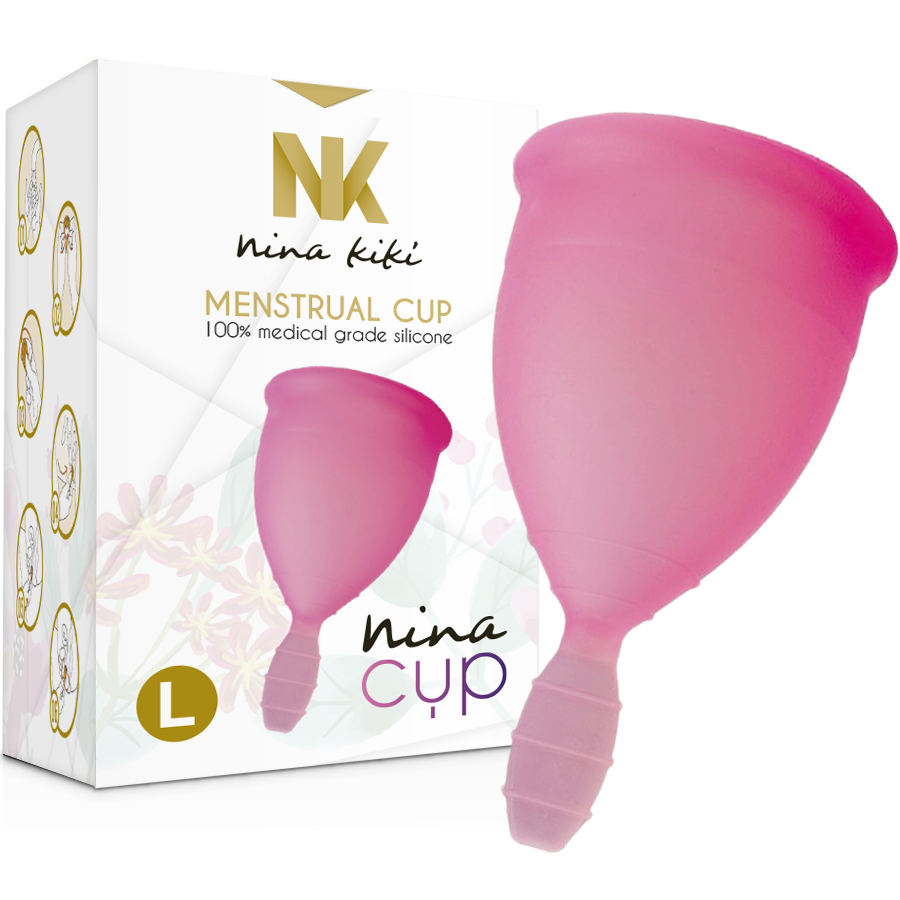 COPA MENSTRUAL ROSA - TALLA L