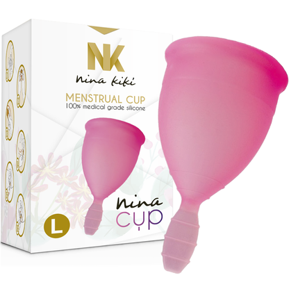 COPA MENSTRUAL ROSA - TALLA L