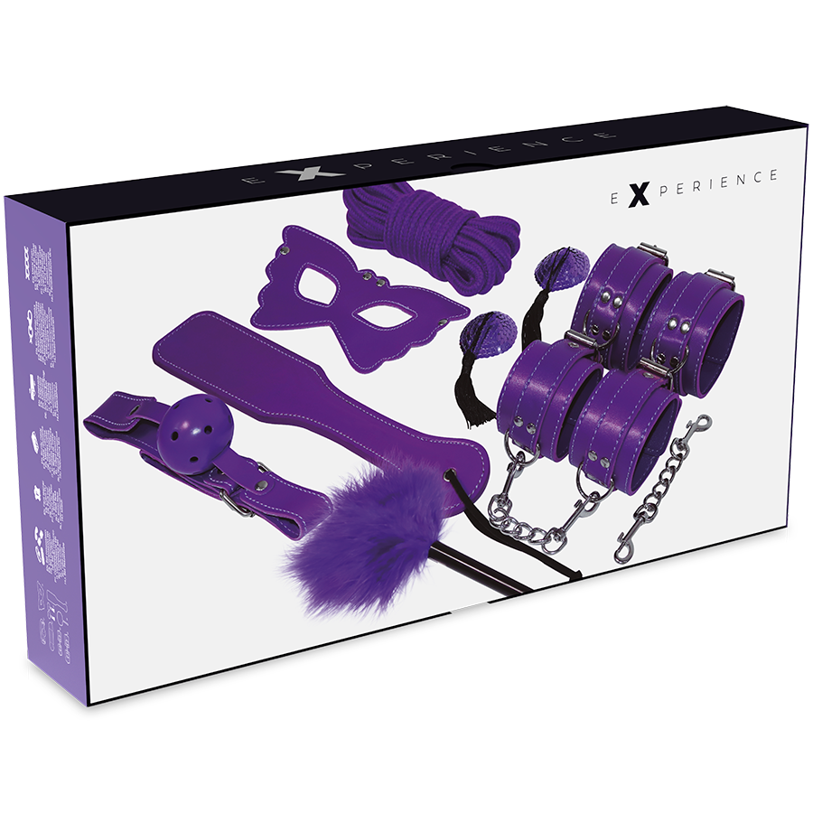 BDSM FETISH KIT SERIE MORADO